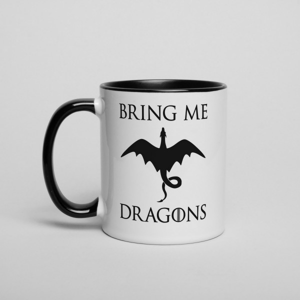 Кружка GoT "Bring me Dragons", фото 1, цена 180 грн